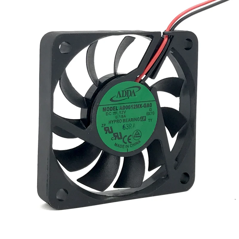 ORIGINAL AD0612MX-GA0 12V 6010 60*60*10mm KIPAS PENDINGIN RADIATOR BARU