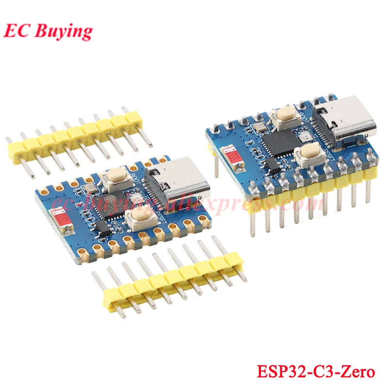 1-10 szt. ESP32-S3-Zero ESP32-C3-Zero ESP32S3 ESP32C3 Mini Moduł Płytka Rozwojowa 2.4Ghz WiFi Wi-Fi Kompatybilny z Bluetooth Ble 5.0 — zdjęcie produktu 6