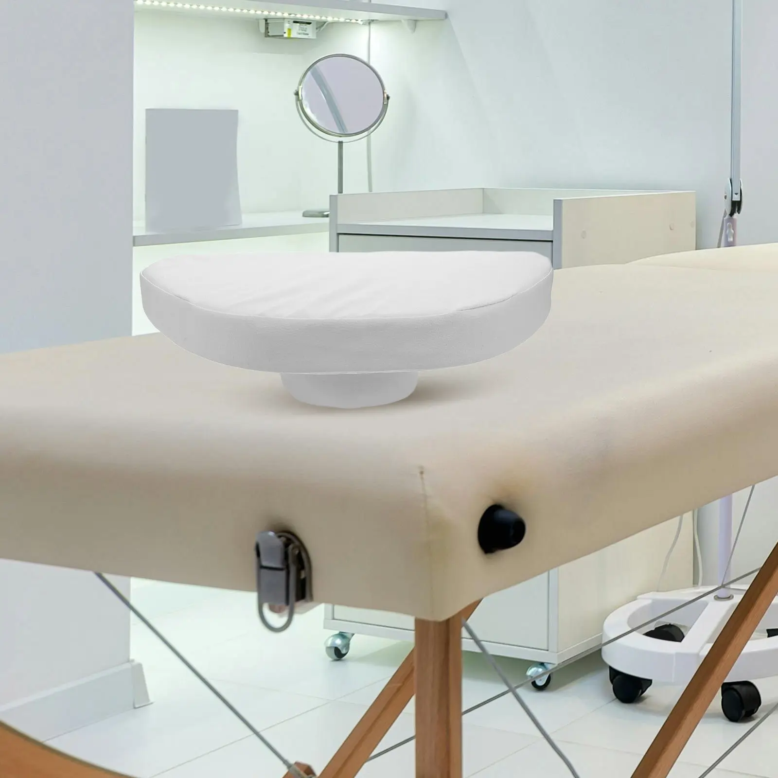 Small Ergonomic Face Pillow Core for Massage Table Beauty Salon Bed Headrest Cushion Antisag Support Comfortable Neck Shoulder