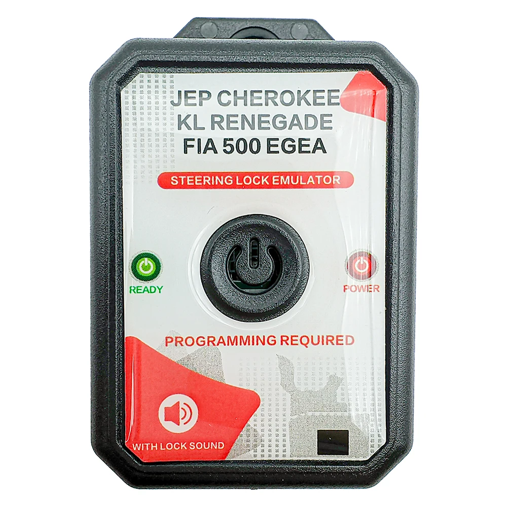 NEW！！！Steering Lock Emulator For Jeep Cherokee KL Renegade Fiat 500 Egea With Sound Need Programming