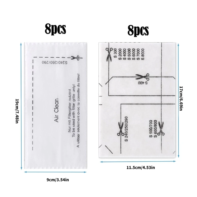 مرشح تنظيف الغبار مرشحات فراغ قطع غيار فراغ مناسبة للشحن قطرة فراغ