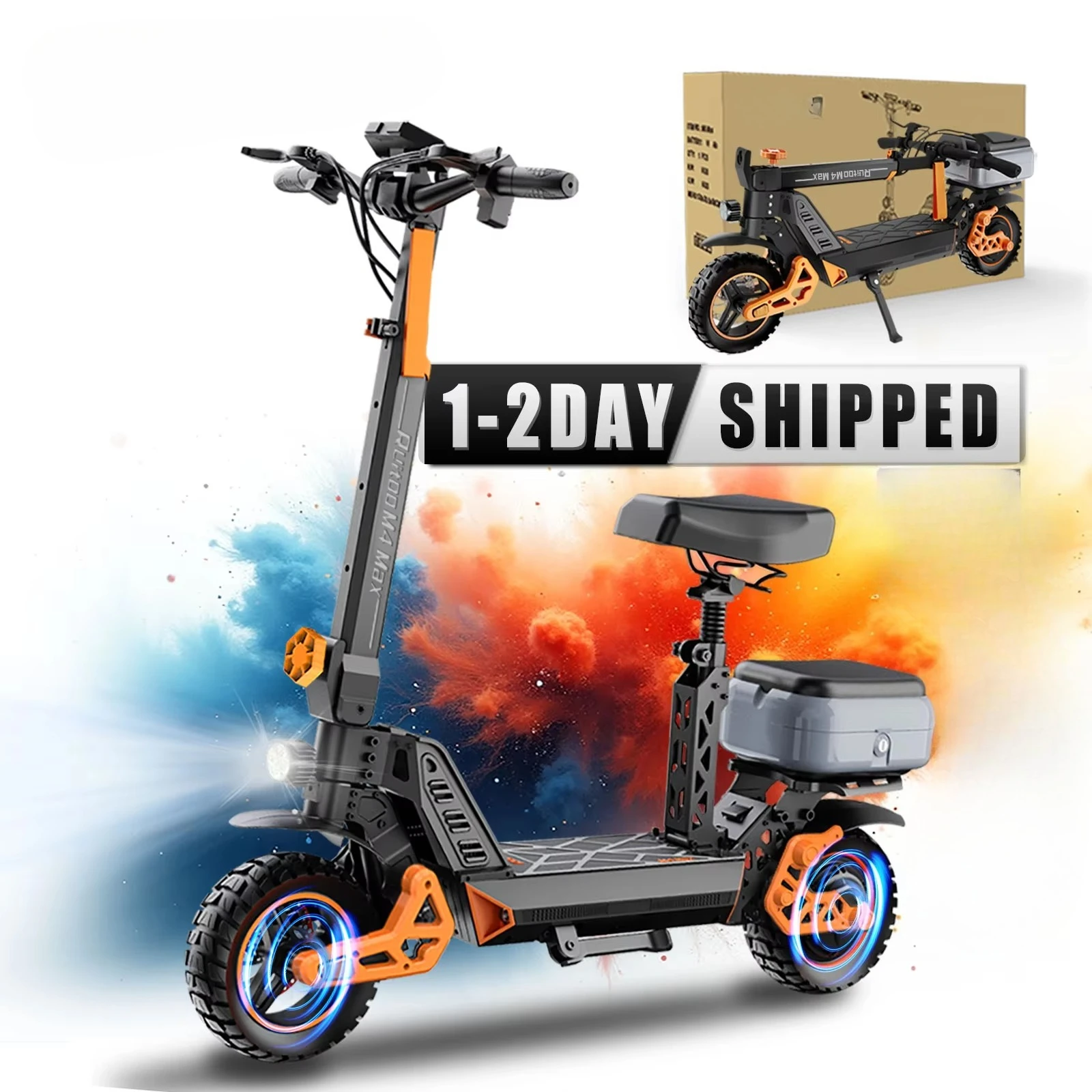 

Ruitoo M4MAX Wholesale Factory Electric Scooter for Adults Foldable Escooter Trotinet Electric Trotinette Electrique with Seat