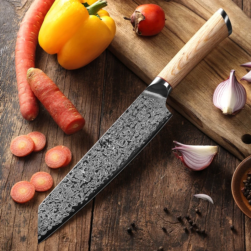 67-layer steel V gold 10 Damascus kitchen knife chef Gyuto Santoku Cleaver Paring Steak Slicing Utility Boning Salmon