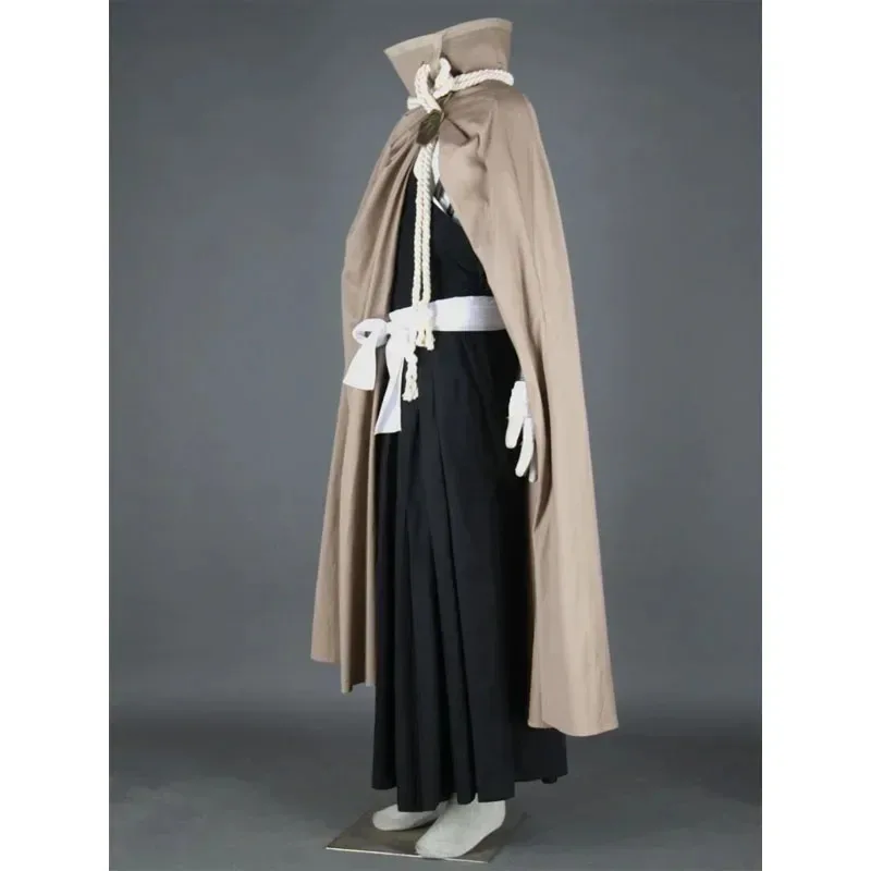 Anime Bleach Kurosaki Ichigo Costume Cosplay Die pa Unisex Grim Reaper Kimono Abiti e accessori Costumi di Halloween Party Cos