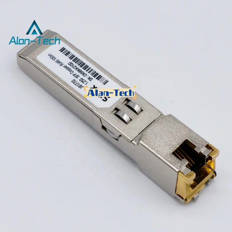 J8177D 1000BASE-T SFP النحاس RJ-45 100 متر وحدة الإرسال والاستقبال لسلسلة التبديل