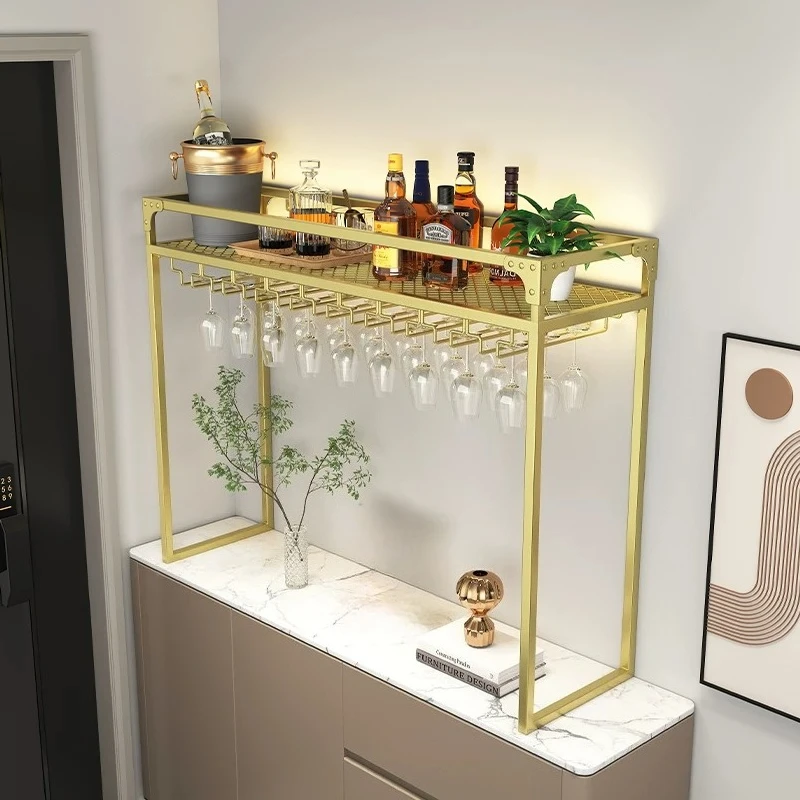 

DSA desktop storage bar counter kitchen wine rack cup holder upside down red wine glass storage high tripod household