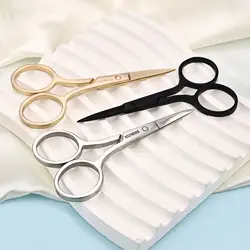 Mini Stainless Steel Sewing Scissors Eyebrow Trimmer Household Needlework Embroidery Thread Scissors Handicraft Tools Scissors