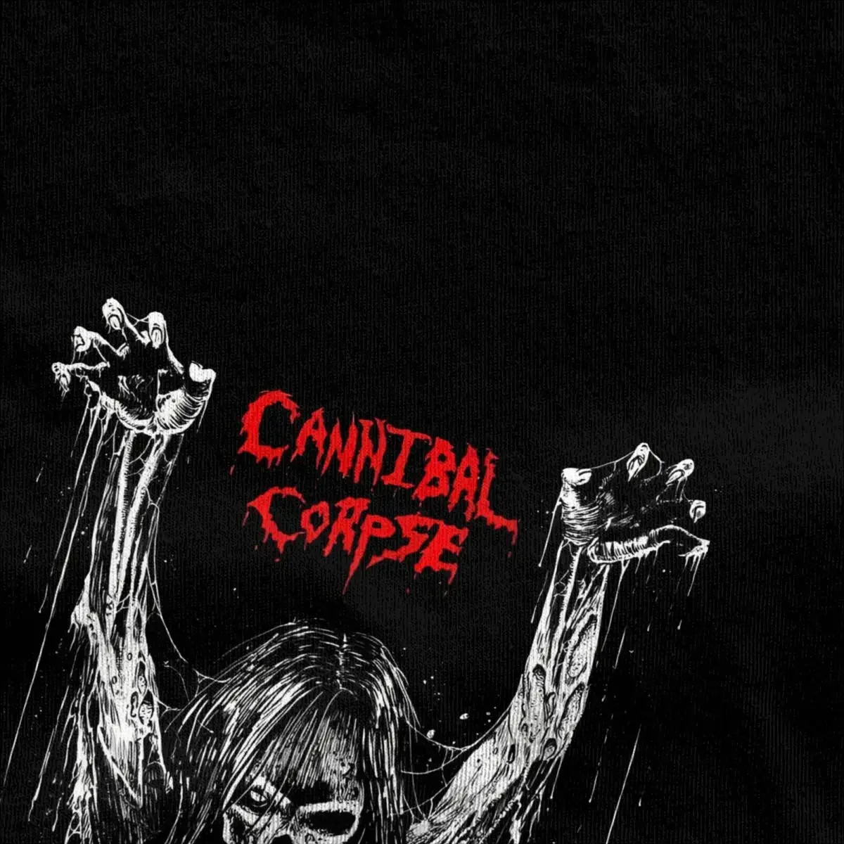 Death  Band T-Shirt Cannibal Corpse Power Harajuku T Shirts Y2K Casual Tops Summer Cotton Round Neck Plus Size Clothing