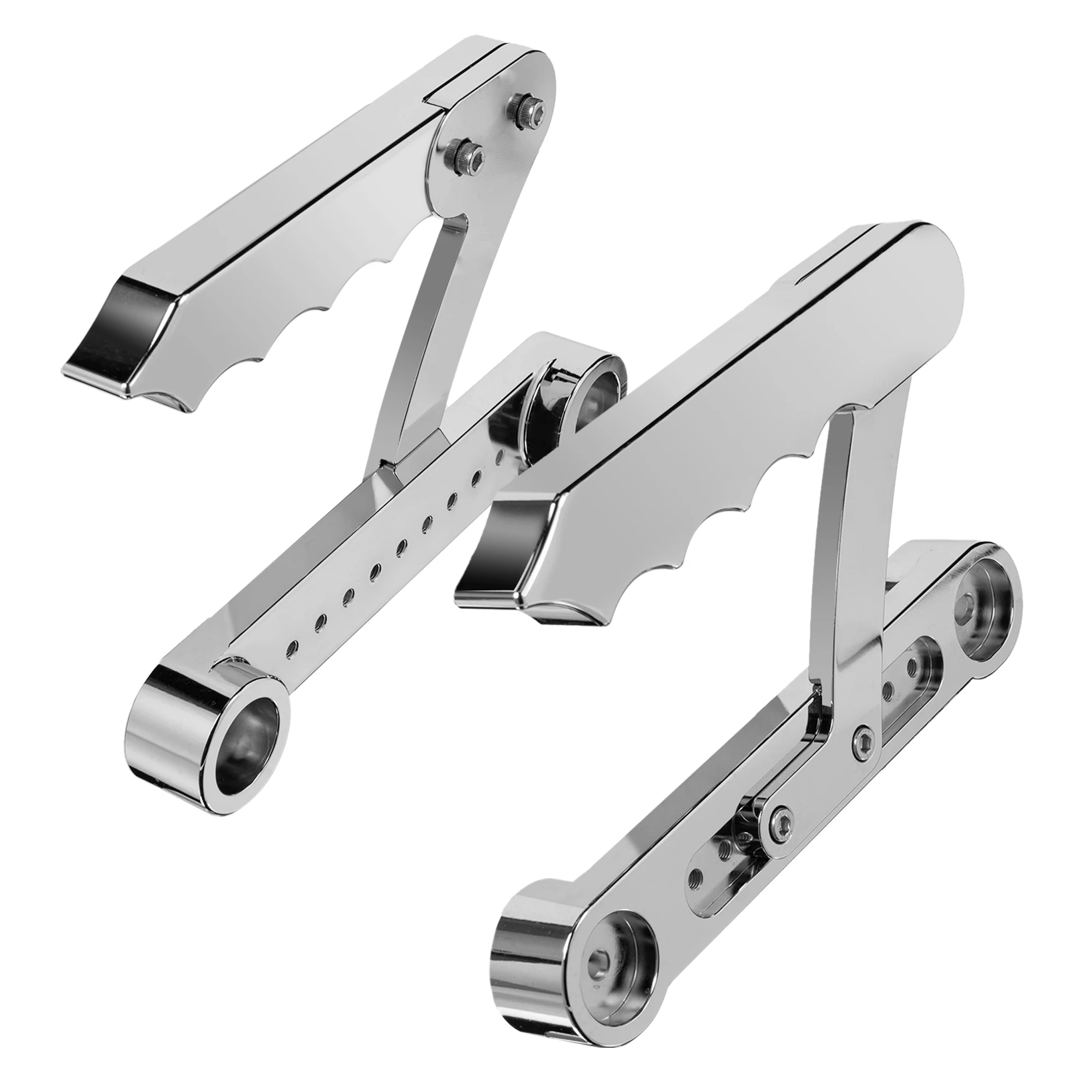 

Adjustable Aluminum Rear Armrests Grip Bars Passenger Grab Handles Set for Can Am Spyder F3 F3-L F3-S F3-T 2016-2024 Grabrails