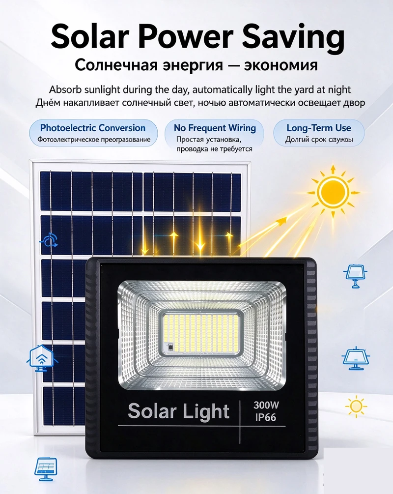 Wire-free solar wall Lamp sconce no wiring needed save electricity bills for Backyard Garden auto turn on/off