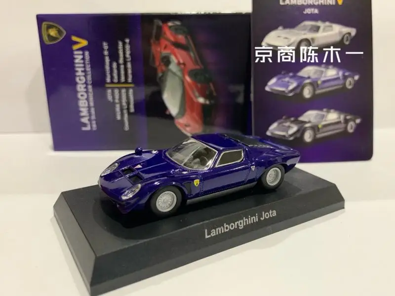 1/64  Lamborghini Jota KYOSHO Collection die cast alloy trolley model ornaments gift