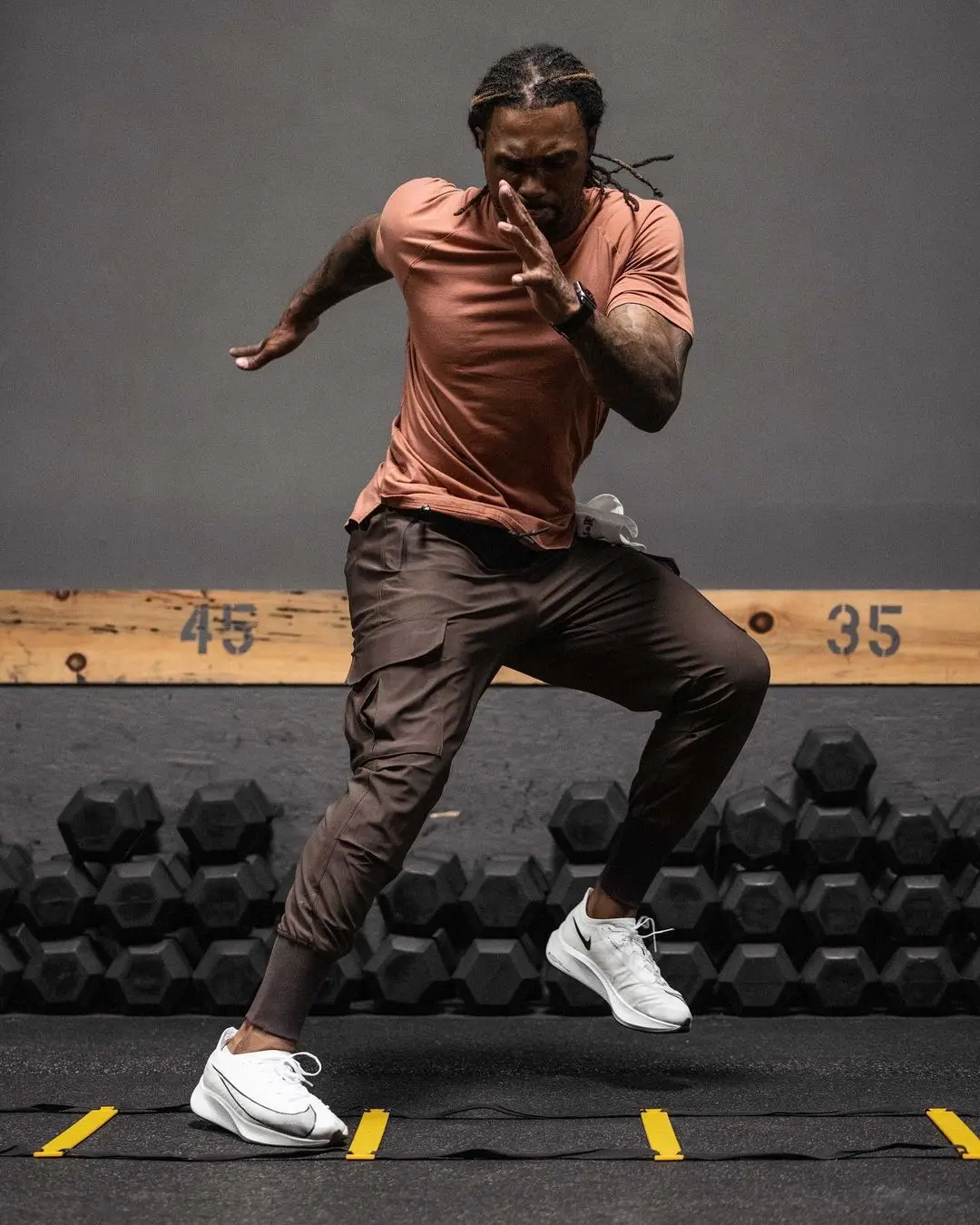 2024 New Men's Cargo Pants Summer Thin Loose Quick-Drying Elastic Leggings Running Training Sweatpants Casual Trend Trousers
