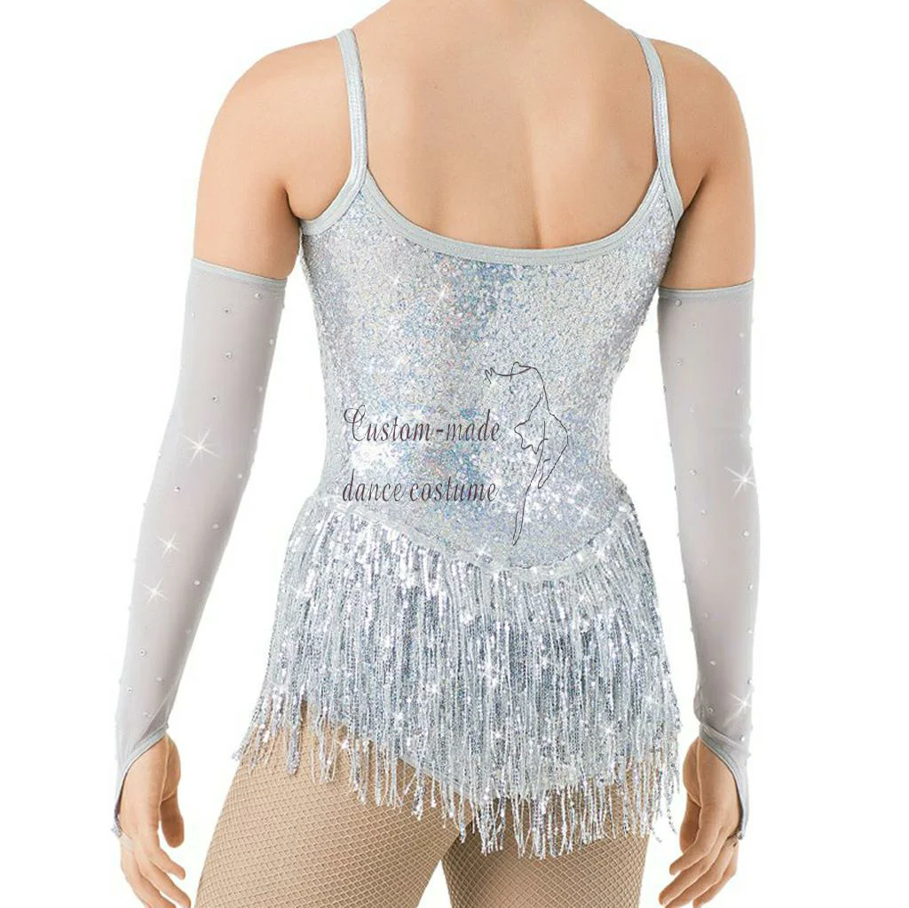 New dance costume professional jazz dance dress performance dress Lodysuit Latin dress