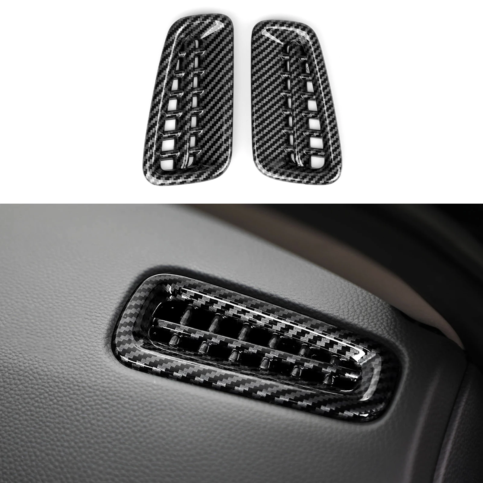 For Honda Civic 11th Gen (2022-2026) Accessories, Steering Wheel Trim, Center Console Gear Shift Panel ,Carbon Fiber ABS Sticker view 5