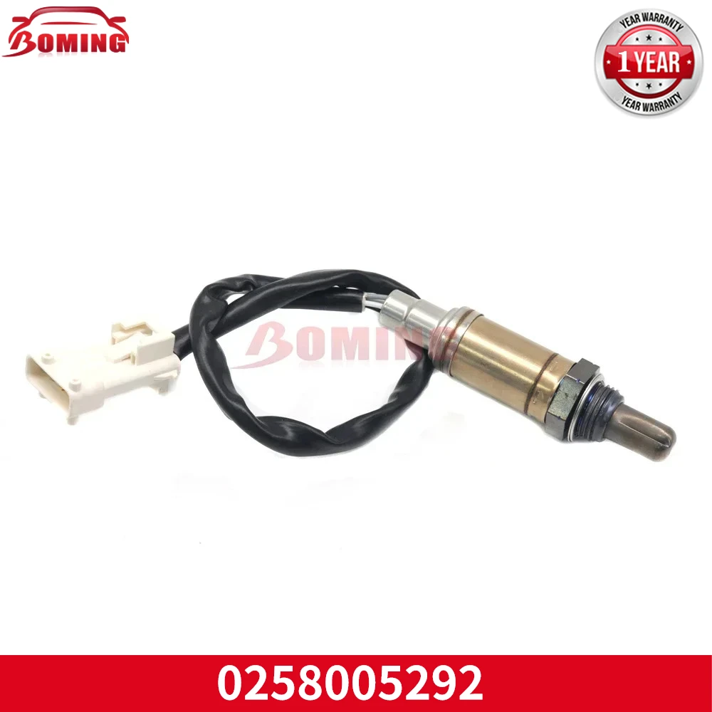 O2 Lambda Oxygen Sensor 0258005292  Probe Air Fuel Ratio Sensor for Citroen C2 C3 C4 Opel Peugeot Porsche Volvo 9657632980