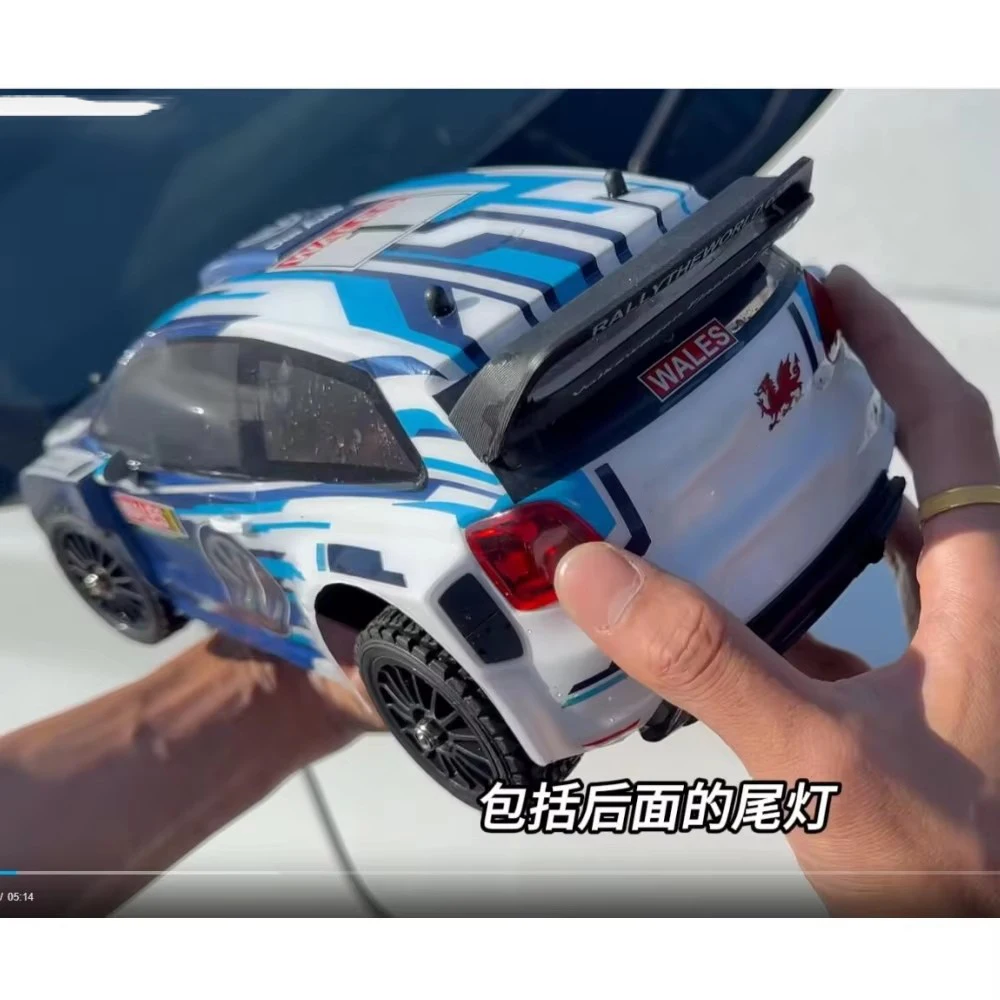 MJX 14304 RC Car 1/14 Brushless Simular WRC RC Veículo de controle remoto off-road de alta velocidade