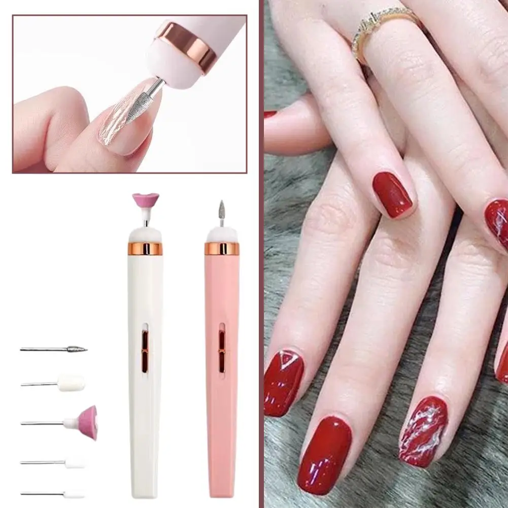 Akrylowa elektryczna frezarka do paznokci Przenośna frezarka do paznokci Profesjonalne frezy do usuwania paznokci Narzędzia do pedicure i manicure