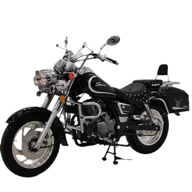 150CC Storm Crown Prince Electric Spray Yueku Tianwang V-cylinder 250cc Retro Earth Eagle King Motorcycle