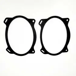 2Pcs Rear Deck Speaker Adapter Plate for Toyota Camry Corolla Solara Yaris 6