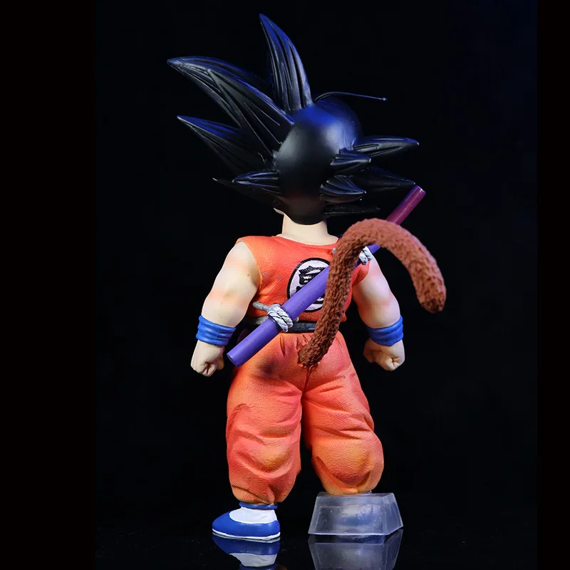 21CM Anime Dragon Ball Z Son Goku Figure Desktop Decoration Collection Goku Aciton Figure Car Ornaments Gifts Japanese Dolls