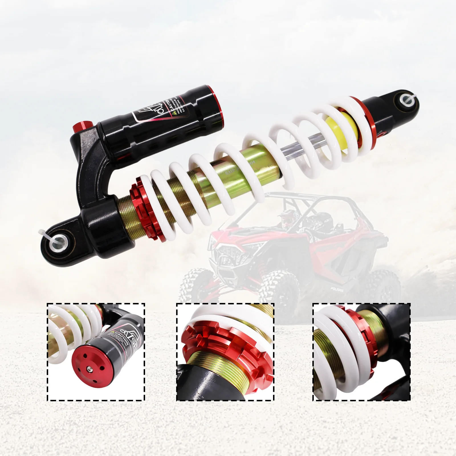 BB Front Rear Shock Absorber for CF CF800-2 X8 CFORCE 800 OEM 7020-051600-30001 7020-061600-30000 4x4 Quad ATV UTV SSV Parts