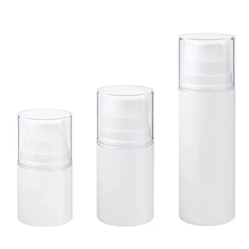 1 pièces 30/50/100ml Portable voyage vide pompe sans air pot distributeur de crème rechargeable étanche bouteille cosmétique conteneur de stockage