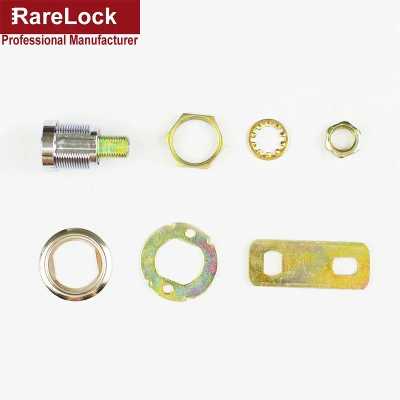 High Security Cam Lock for Cabinet ATM Cash Box Safe Box Equipment Brass Key DIY Furniture Hardware Rarelock JA29 G