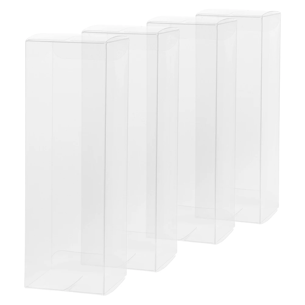 

4pcs Golf Gift Box Clear Holder Display Case Storage Boxes Anti-scratch Design Golfs Ball Container Transparent Packaging Home