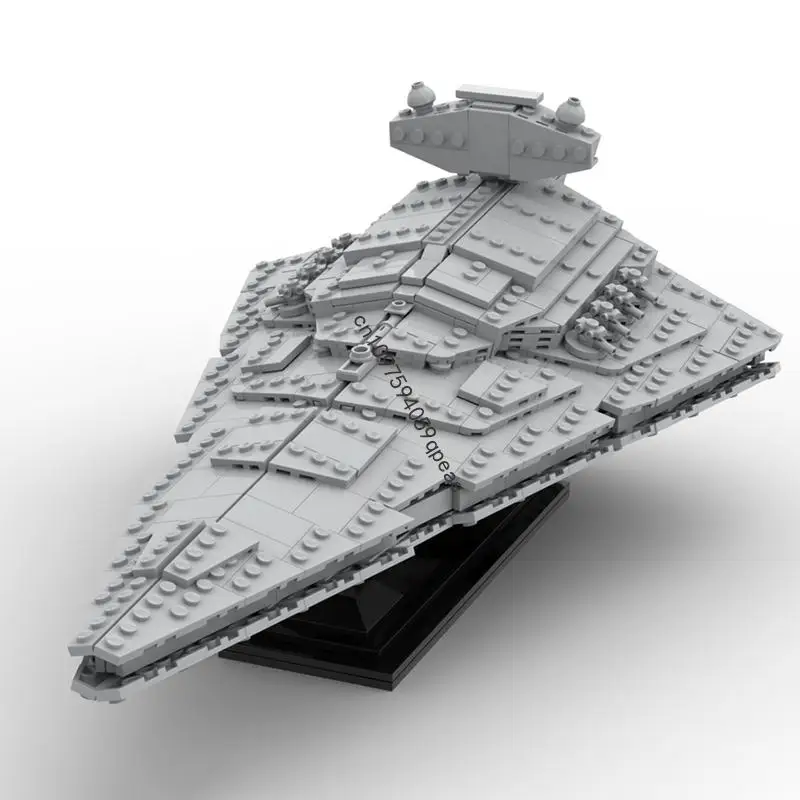 

Новинка, 1173 шт., знаменитая звезда, боевой фильм Moc, масштаб миди, модель разрушителя, сделай сам, креативные идеи, детские игрушки, подарки на день рождения, головоломка на заказ