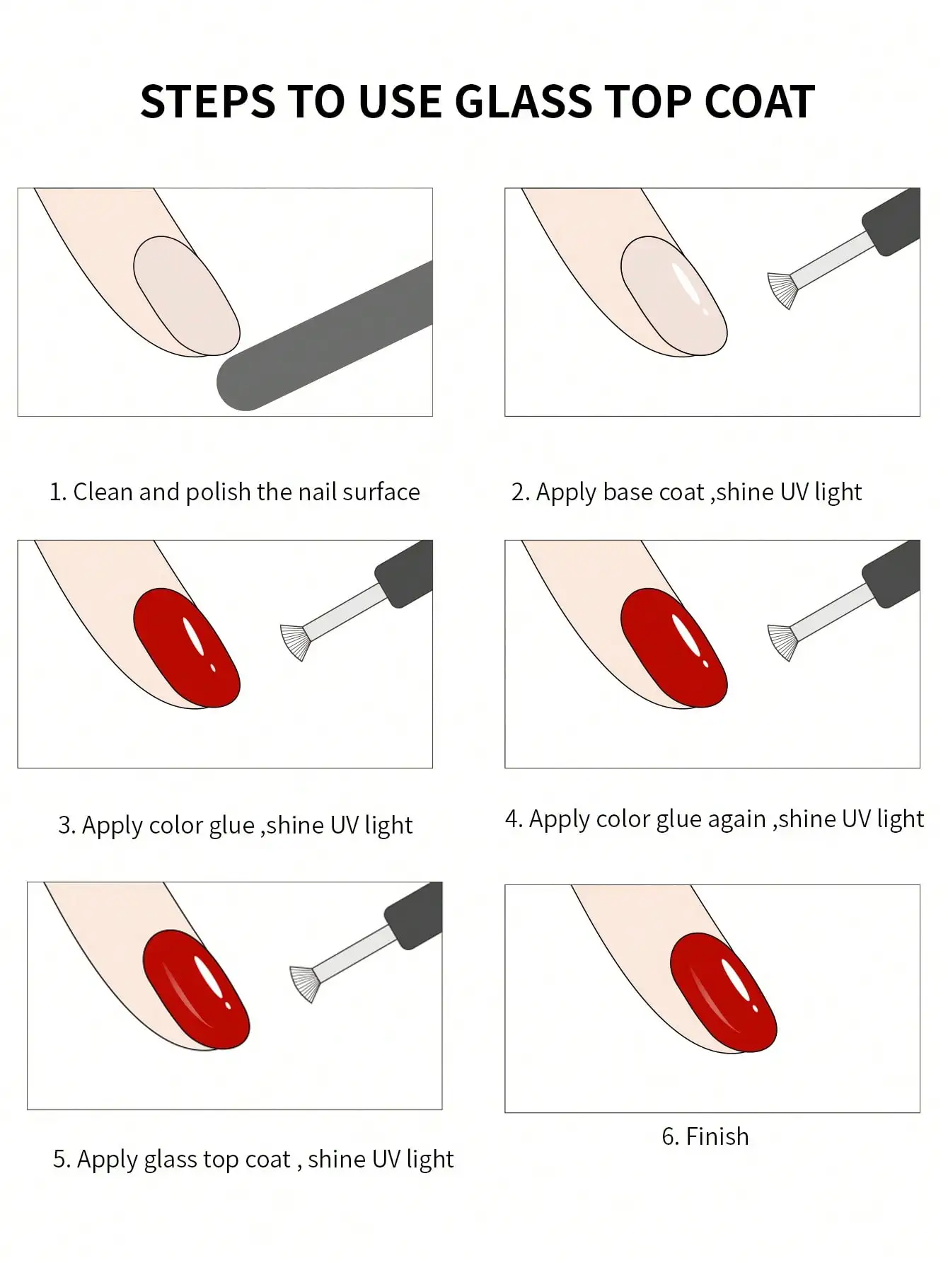 15ml Langanhaltender Klarer Gummi-Überlack, Unterlack, Multifunktionales Gel zur Auswahl, UV-LED-Nägel, Hochglanz-Finish Gel-Nagellack – Detail 10