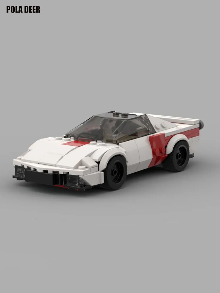 

Poladeer 318 Pcs Lancia Stratos Racing Car Small Particle Assembly Building Blocks Children's Educational Model Toy Holiday Gift