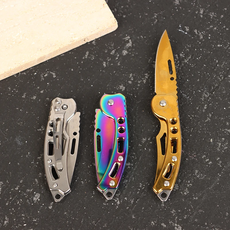 Portable Outdoor Fruit Knife Rescue Folding Blade Pocket Survival Tactical Knives Hand knife tool accessories