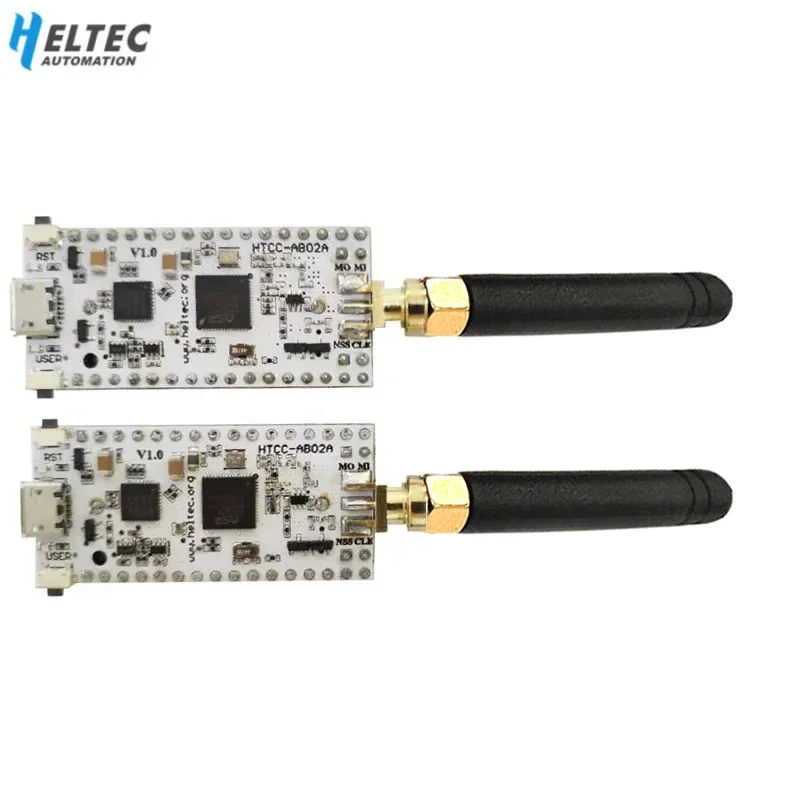 Heltec CubeCell Lora Node ASR6502 LoRa z 1 / 2AA obudowa baterii aplikacje na węzeł LoRaWAN dla Arduino z anteną i złączem