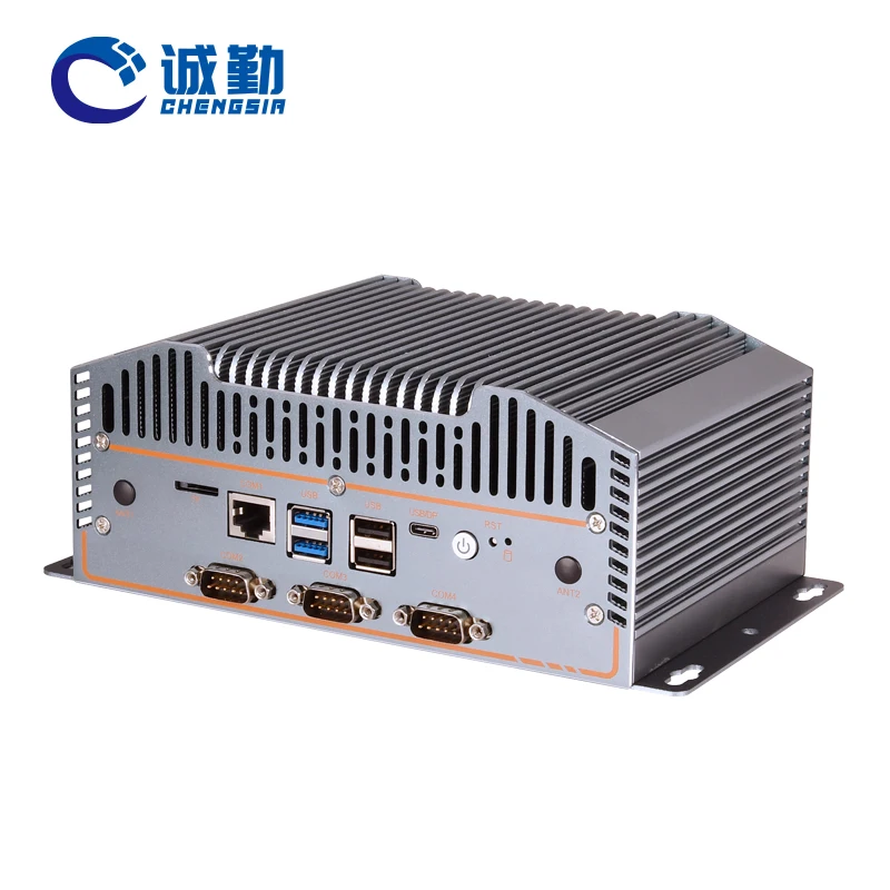 OEM 4 *2.5G LAN 6Com N100 임베디드 컴퓨터 케이스 DDR5 12세대 N95 N200 N305 IOT 방화벽 X86 산업용 팬리스 미니 PC 썸네일 6