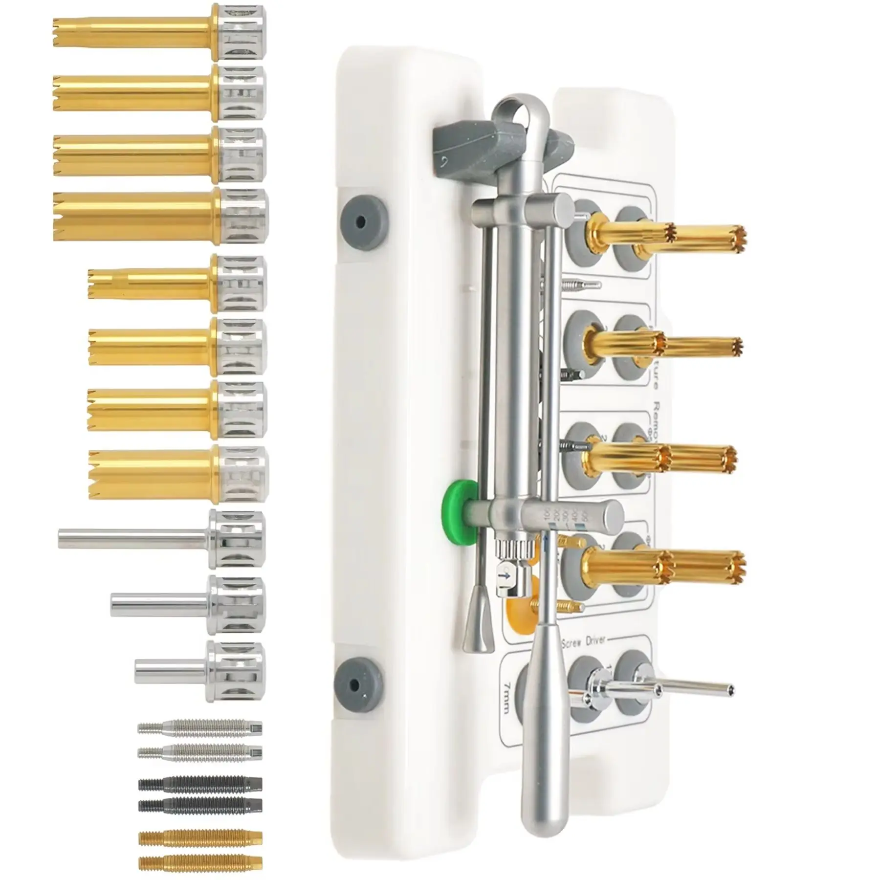 

Implant Universal Fixture Remover Kit Removal Dental Screw Hex Driver Neobiotech FR Wrench
