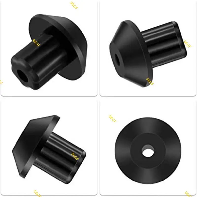 96gf 160pieces karet bumper Peralatan tahan panas Tekstur karet stabil Tekstur karet yang cocok untuk kompor gas Top Grates