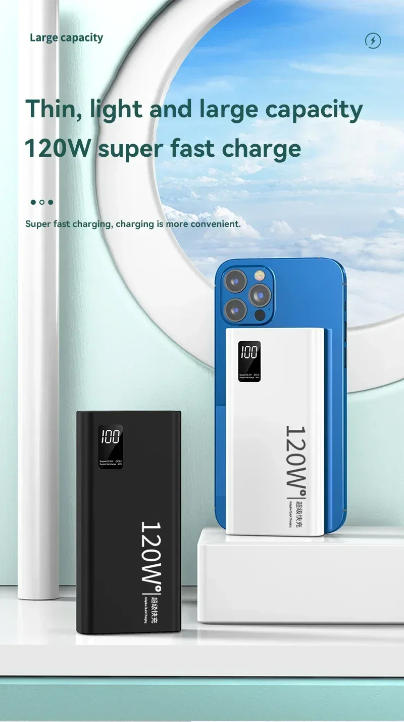 ROMOSS 500000mAh Power Bank Super Fast Charging Large Capacity External Battery Charging Powerbank for All Mobile Phones - view 3