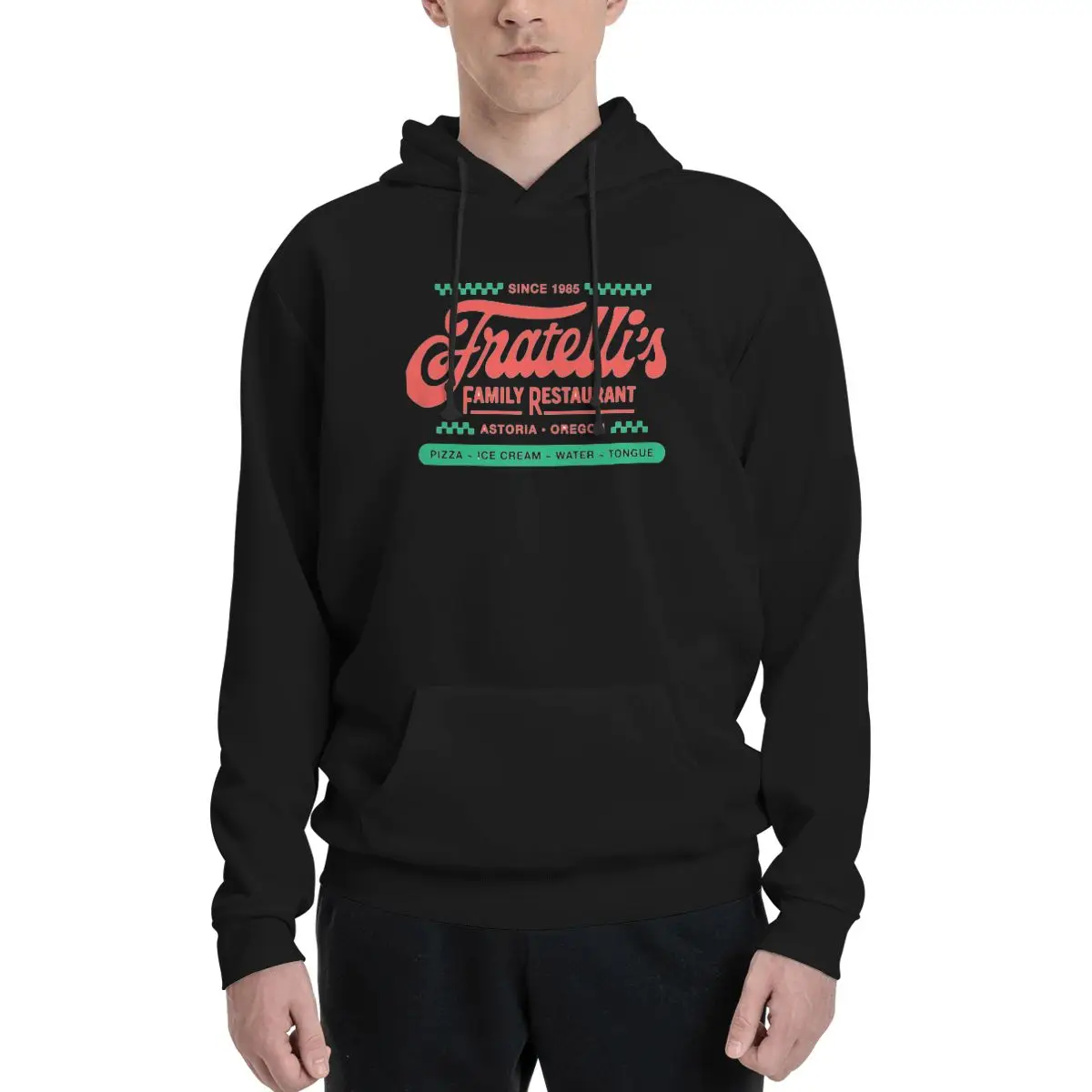 Fratelli's Restaurant Goonies Astoria Oregon Hoodies Men's Women Pullover Sweatshirt Harajuku Long Sleeve Clothing Autumn Winter