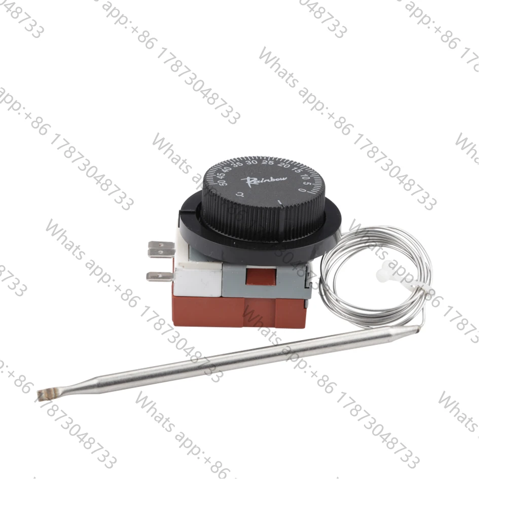 0-50 Degrees Celsius Korea Rainbow Single Phase Thermostat - Adjustable Temperature Controller for Air Conditioner TS-050SR