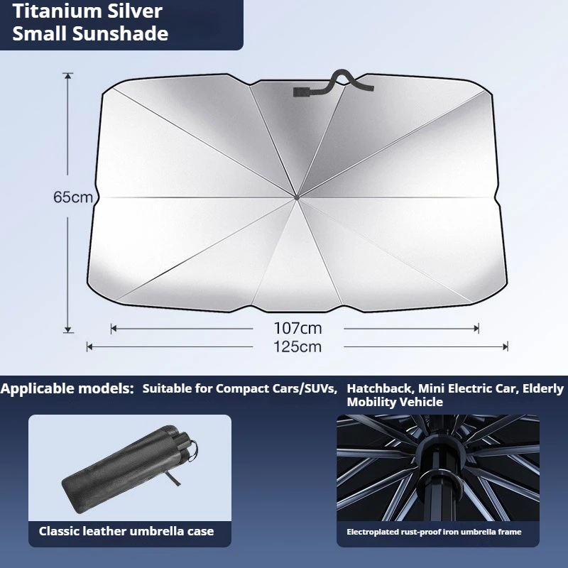 Pare-soleil de voiture pour pare-brise avant, protection solaire, isolation thermique, accessoires d