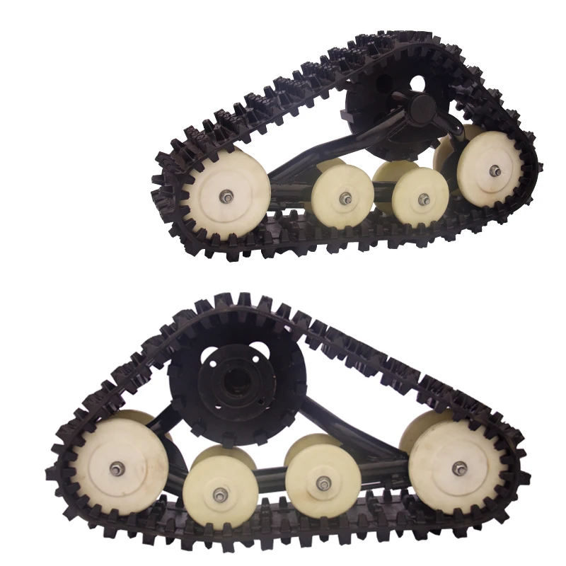 New Condition Snowmobile Track Conversion Kit Rubber Material for  ATV Go Kart Electric Quad Track