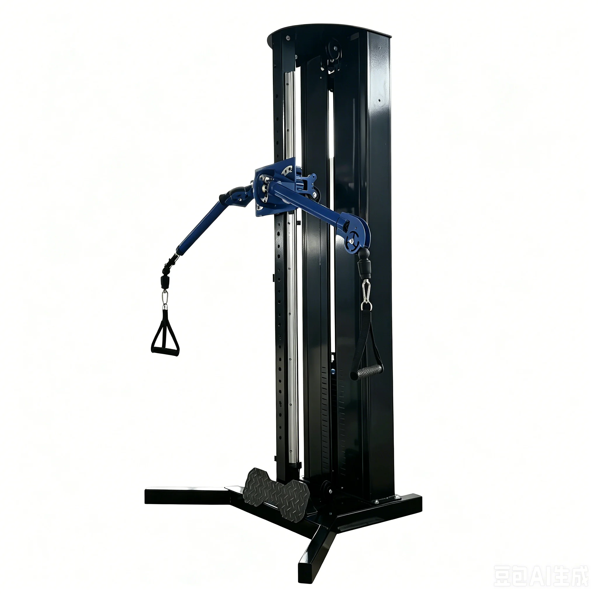Multi Position Adjustable Arm Functional Trainer Home Commercial Gym Equipment Lat Pulldown Tricep Rope Workout Machine