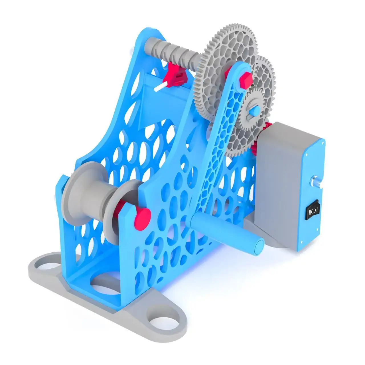 

Профессиональная высокоскоростная моторизованная намотка нити, автоматический инструмент для упаковки катушек для эффективной 3D-печати, управление расходными расходными материалами