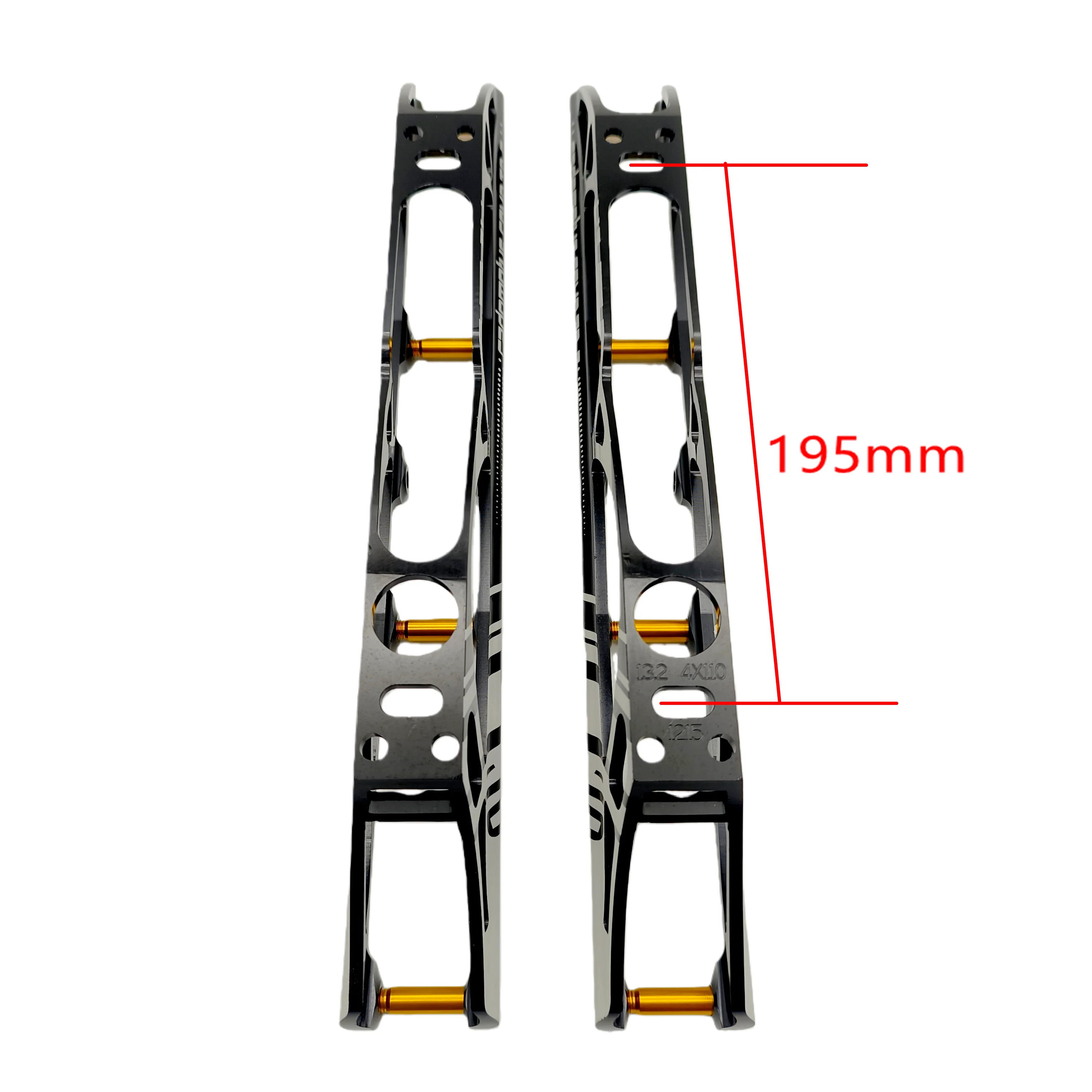 إطار تزلج سريع إطار دوار 4x110 مللي متر 3x125 مللي متر 2in1 مع محاور سبائك آل زوج/الوحدة #3
