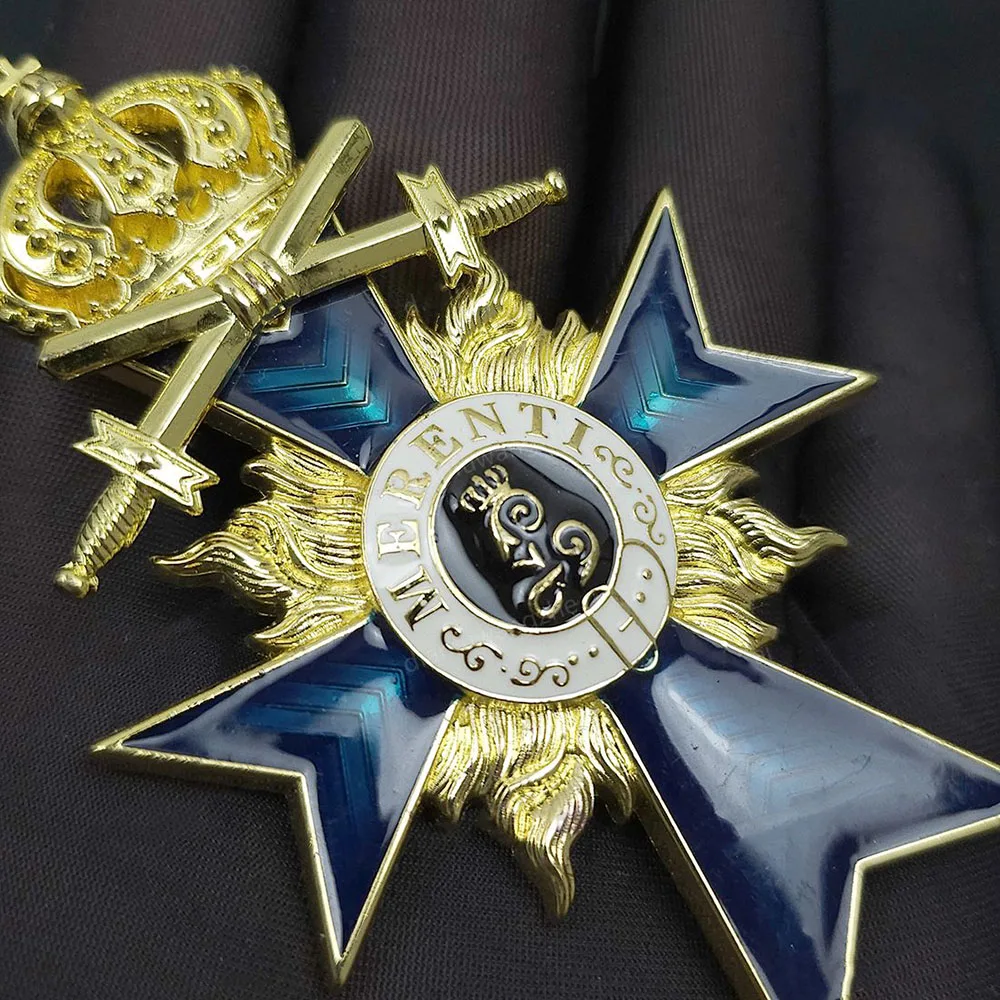 WW1 badge Second-class Bavarian Order Cross Medal Military Medal of Honor Ottoman Prussian Austro-Hungarian Period Medals