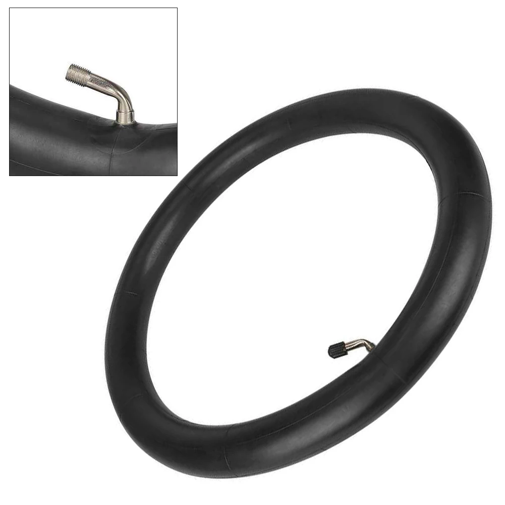 دراجة E-الدراجة 16x2.125 الأنبوب الداخلي مع صمام 0 درجة أنبوب داخلي مطاطي أسود قطع غيار الدراجات الهوائية #2