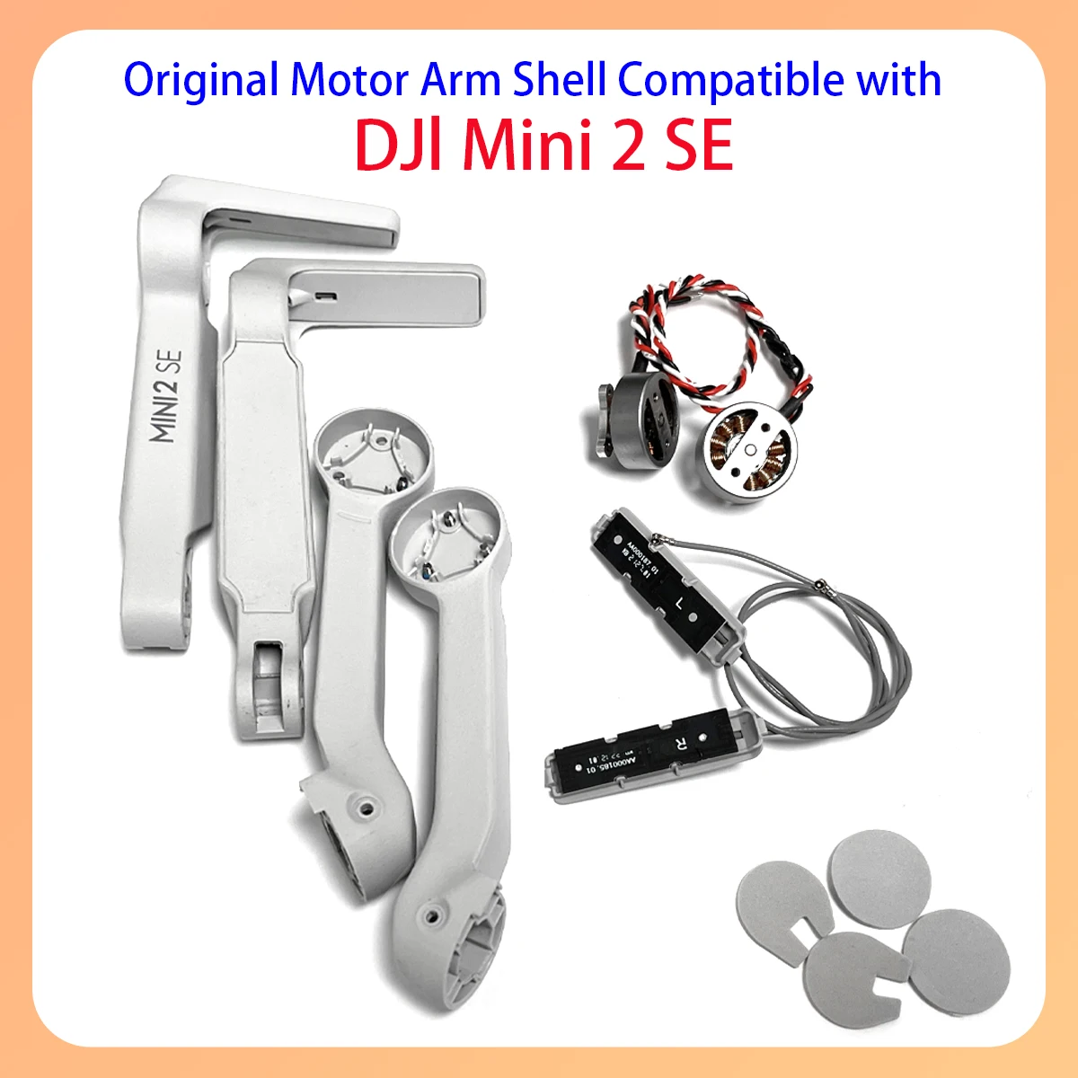 

Original Min2se body front, rear, left, right arm shell antenna motors are suitable for DJI Min2 series drone accessories