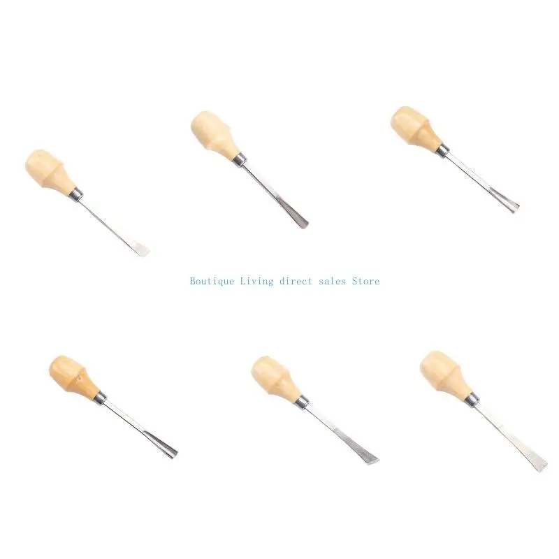 مخرطة الخشب نحت الأزاميل متعددة الوظائف DIY بها بنفسك اليد نحت إزميل مع مقبض خشبي السكاكين جوج أداة لنحت الخشب