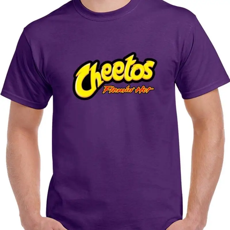 Cheeto Flamin' Hot Cheezy Cheezies comida amor divertido ventilador camiseta