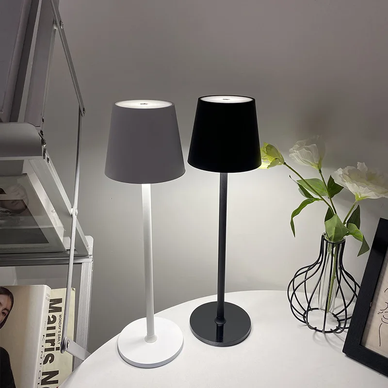Xiaomi Youpin LED Eye Protection Table Lamp Stepless Dimming Touch Control Rechargeable For Home Bedside 3 Color Night Light New